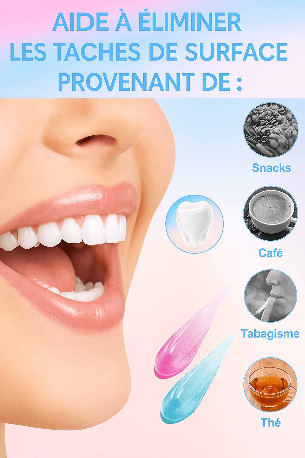 Dentifrice blanchissant GLAMORA™