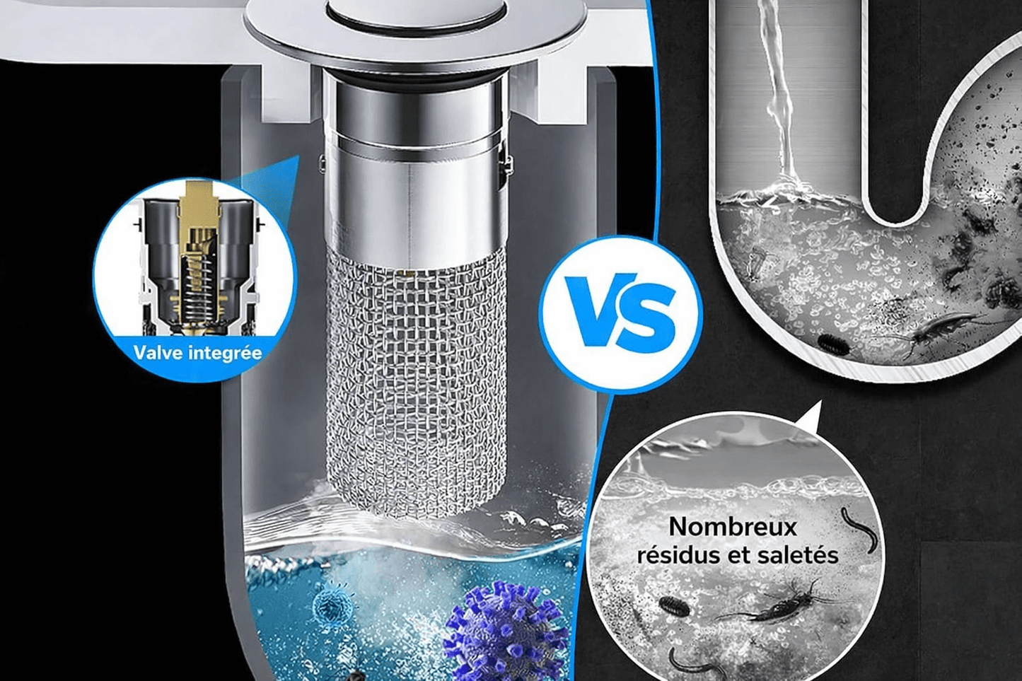 Filtre de lavabo Glamora™